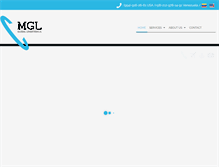 Tablet Screenshot of mglglobal.com